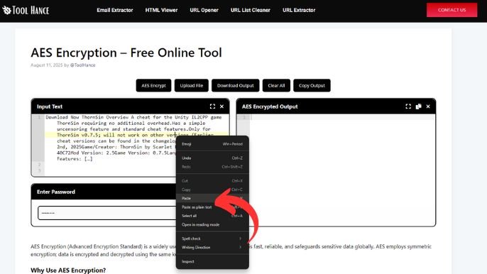 AES Encryption - Free Online Tool