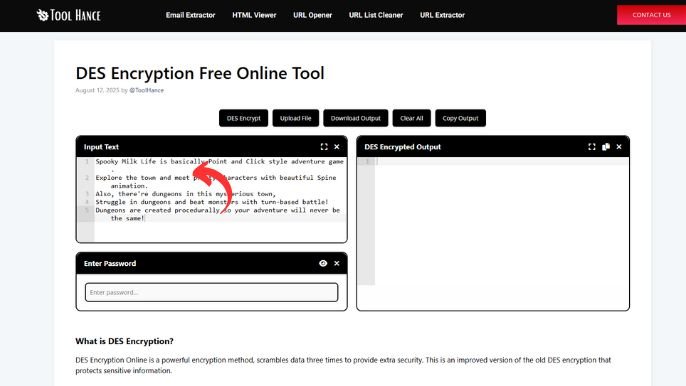 DES Encryption Free Online Tool
