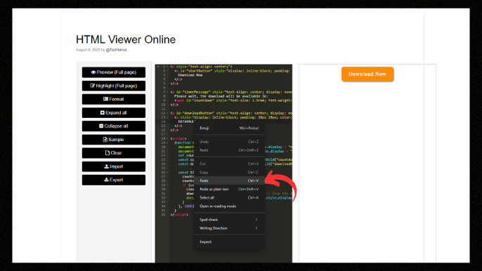 HTML Viewer Online