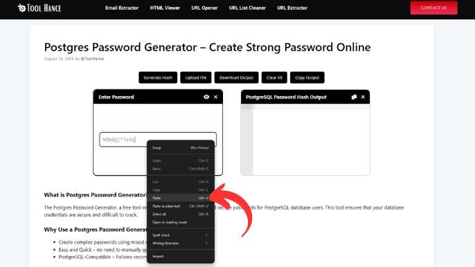 Postgres Password Generator – Create Strong Password Online